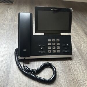 NEW Yealink SIP-T57W Black SIP IP POE Gigabit Color Display Speakerphone No PS